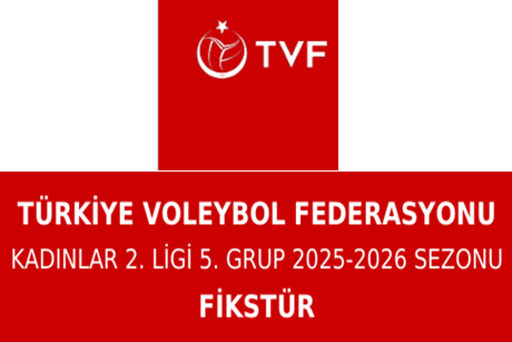 2025-2026 SEZONU TVF VOLEYBOL KADINLAR 2.LİGİ FİKSTÜRÜ ÇEKİLDİ