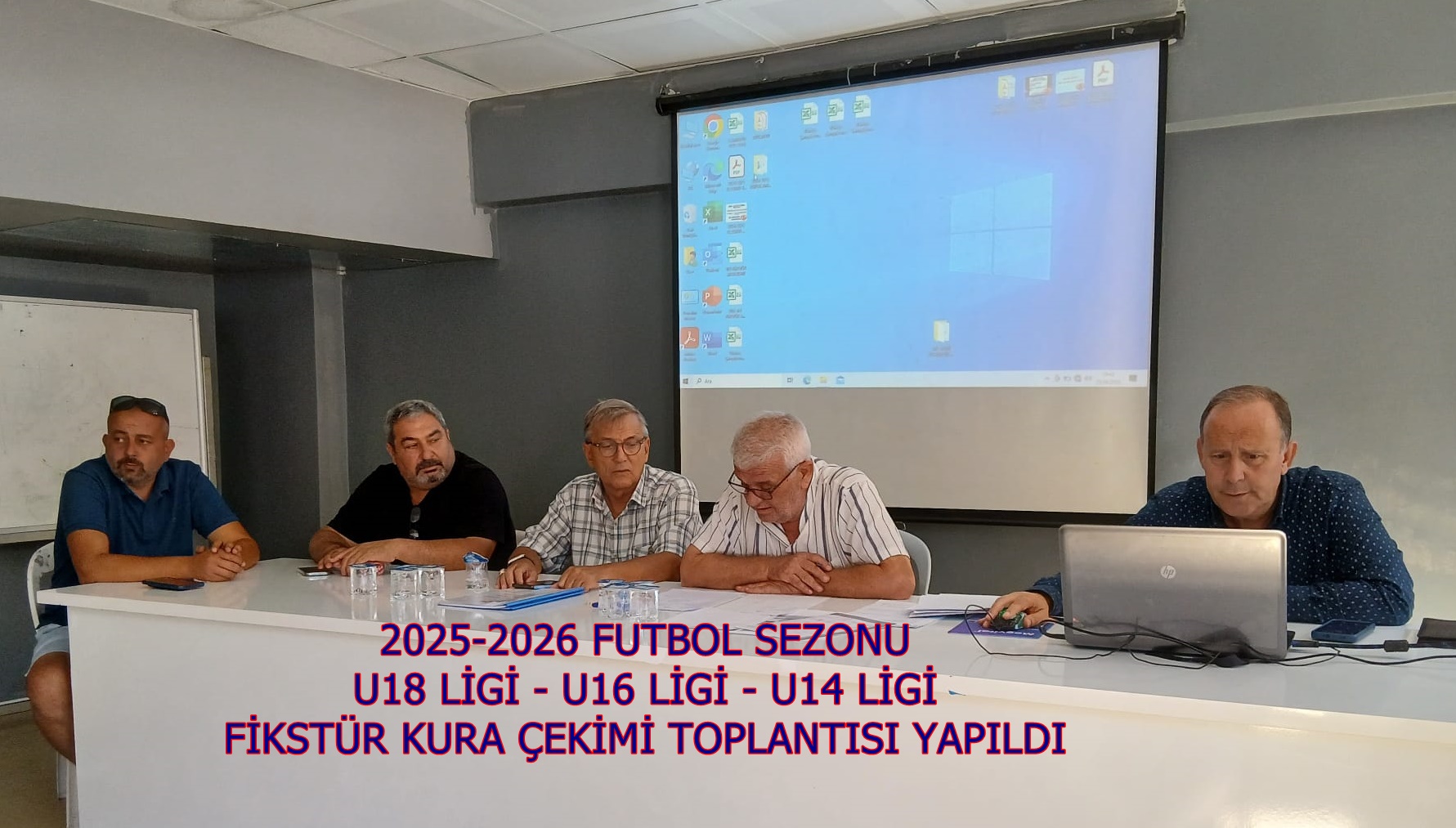 2025-2026 SEZONU U 16 LİGİ – U 14 LİGİ VE U 18 LİGİ FİKSTÜR KURA ÇEKİMİ TOPLANTISI YAPILDI