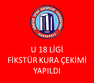 2025-2026 SEZONU U 18 LİGİ FİKSTÜR KURA ÇEKİMİ YAPILDI