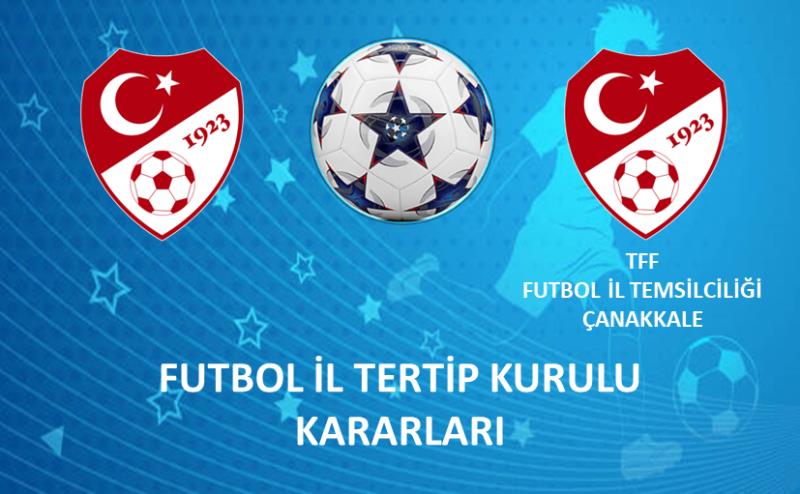 FUTBOL İL TERTİP KURULU KARARLARI 03.02.2026