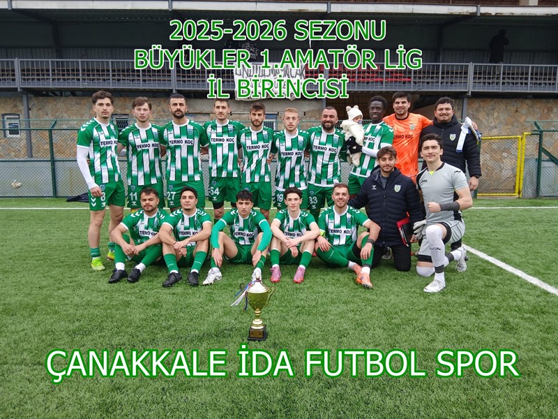 2025-2026 SEZONU 1.AMATÖR LİG-Ç.İDA FUTBOL SPOR VE Ç.BARBAROS SPOR SÜPER AMATÖR LİGE YÜKSELDİ